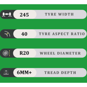 245/40/20 6MM+