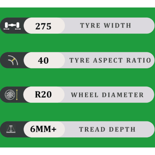275/40/20 6MM+