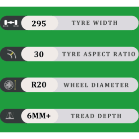 295/30/20 6MM+