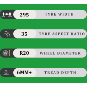295/35/20 6MM+