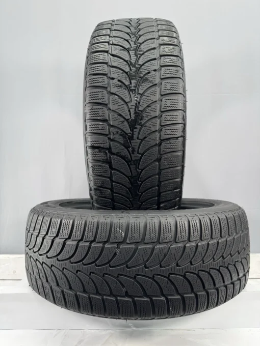 2X 225 55 R18 98V 5MM Part Worn Bridgestone Blizzak Tyres Pressure tested 2255518 - Image 2