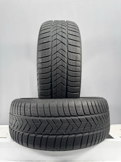2X 225 40 R19 93H 6/5.5MM Pirelli Sotto Zero-3 Tyres Pressure tested 2254019 - Image 2