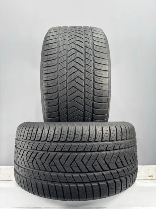 2X 315 30 R21 105V 7/5.5MM Pirelli Sotto Zero-3 Tyres Pressure tested 3153021 - Image 2