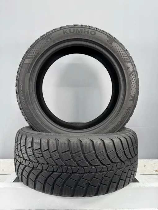 2X 245 45 R18 100V 7/6.5MM Part Worn Kumho RunFlat Tyres Pressure tested 2454518 DOT:24/22 - Image 2