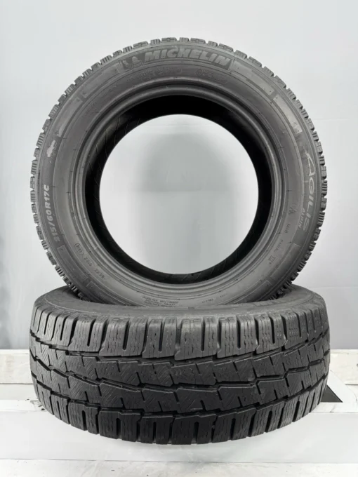 2X 215 60 R17C 102H 7MM Michelin Agilis Alpin Commercial Tyres Pressure tested - Image 3