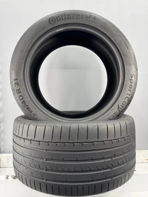 2X 315 40 R21 111V 5MM Continental Sport Contact 6 Tyres Pressure tested 3154021 - Image 3