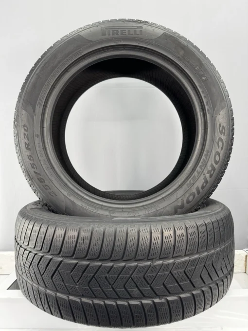 4X 255 55 R20 110V 5MM Part Worn Pirelli Scorpion Tyres Pressure tested 2555520 - Image 3