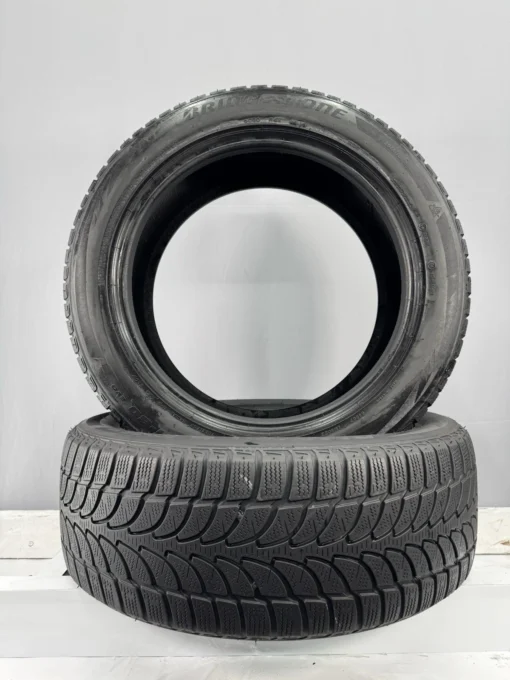 2X 225 55 R18 98V 5MM Part Worn Bridgestone Blizzak Tyres Pressure tested 2255518 - Image 3