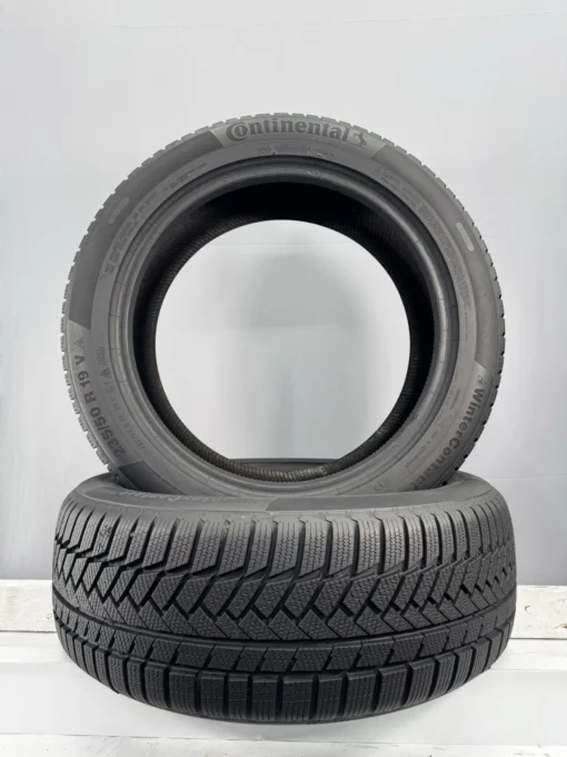 2X 235 50 R19 99V 8/7MM Continental Tyres Pressure tested 2355019 DOT:22 - Image 3