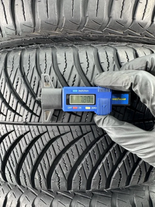 4X 215 55 R17 94V 7MM Good Year All Season tyres Pressure tested tyre 2155517 - Image 4
