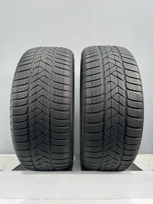 2X 225 40 R19 93H 6/5.5MM Pirelli Sotto Zero-3 Tyres Pressure tested 2254019