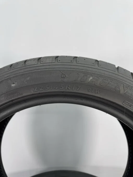 2X 225 45 R17 91W 6/5MM Dunlop SP Sport Fast Response Tyres Pressure tested tyre - Image 6
