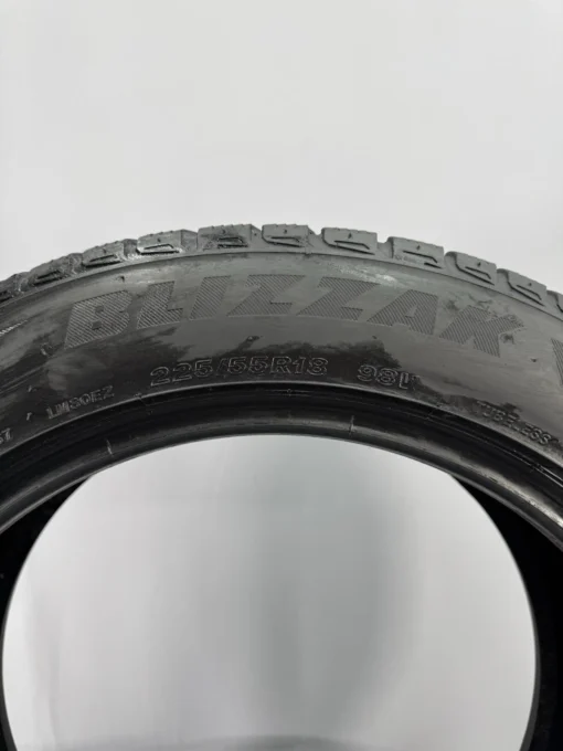 2X 225 55 R18 98V 5MM Part Worn Bridgestone Blizzak Tyres Pressure tested 2255518 - Image 6