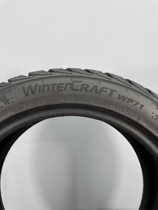 2X 245 45 R18 100V 7/6.5MM Part Worn Kumho RunFlat Tyres Pressure tested 2454518 DOT:24/22 - Image 6