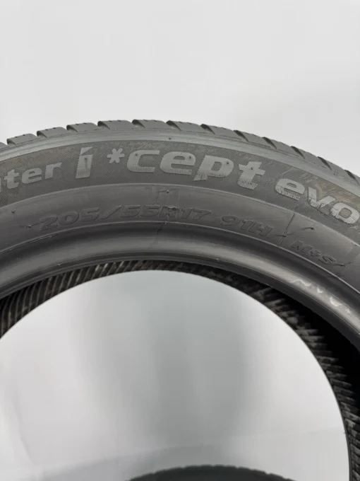 2X 205 55 R17 91H 6/5.8MM Hankook EVO-2 Tyres Pressure tested tyre 2055517 - Image 7