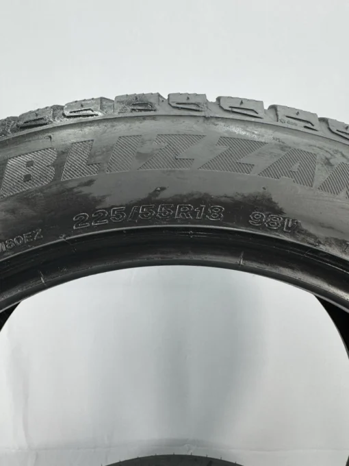 2X 225 55 R18 98V 5MM Part Worn Bridgestone Blizzak Tyres Pressure tested 2255518 - Image 7