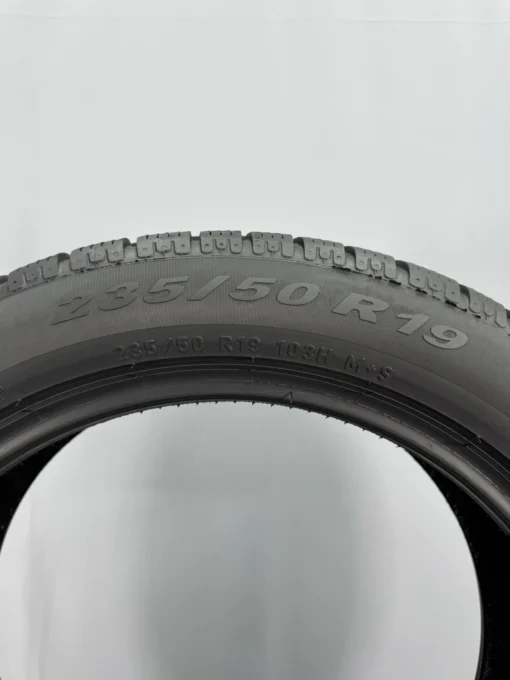 2X 235 50 R19 103H 7MM+ Pirelli Sotto Zero Tyres Pressure tested 2355019 - Image 7