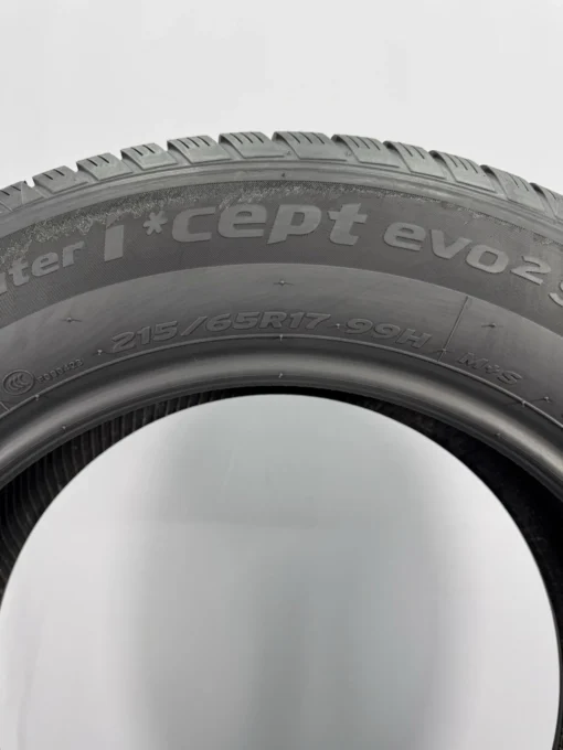 2X 215 65 R17 99H 5MM+ Part Worn Hankook Evo-2 SUV Tyres Pressute tested 2156517 - Image 7