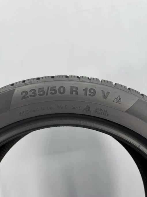 2X 235 50 R19 99V 8/7MM Continental Tyres Pressure tested 2355019 DOT:22 - Image 8