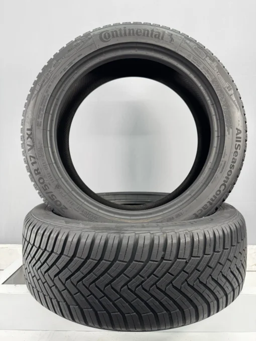 2X 205 50 R17 93V XL 7MM Continental All Season Tyres Pressure tested 2055017 - Image 3