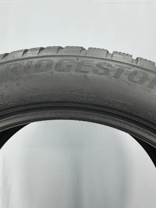2X 275 45 R20 110V 5MM Bridgestone Blizzak RunFlat Tyres Pressure tested 2754520 - Image 6