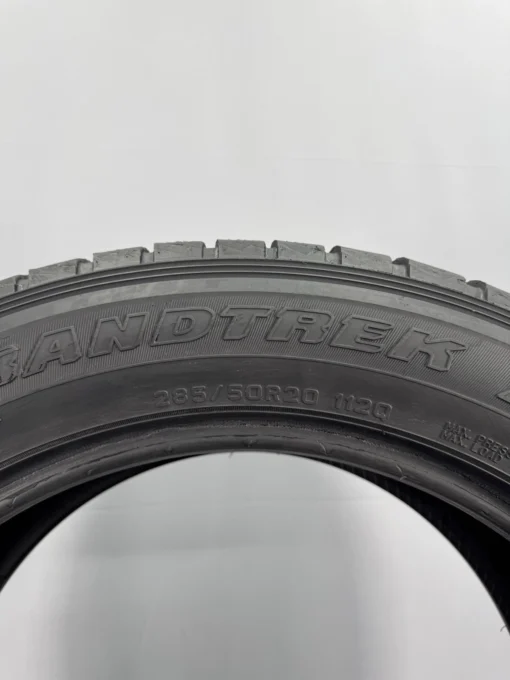 2X 285 50 R20 112Q 8/7.7MM Dunlop GrandTrek tyres Pressure tested tyre 2855020 - Image 7
