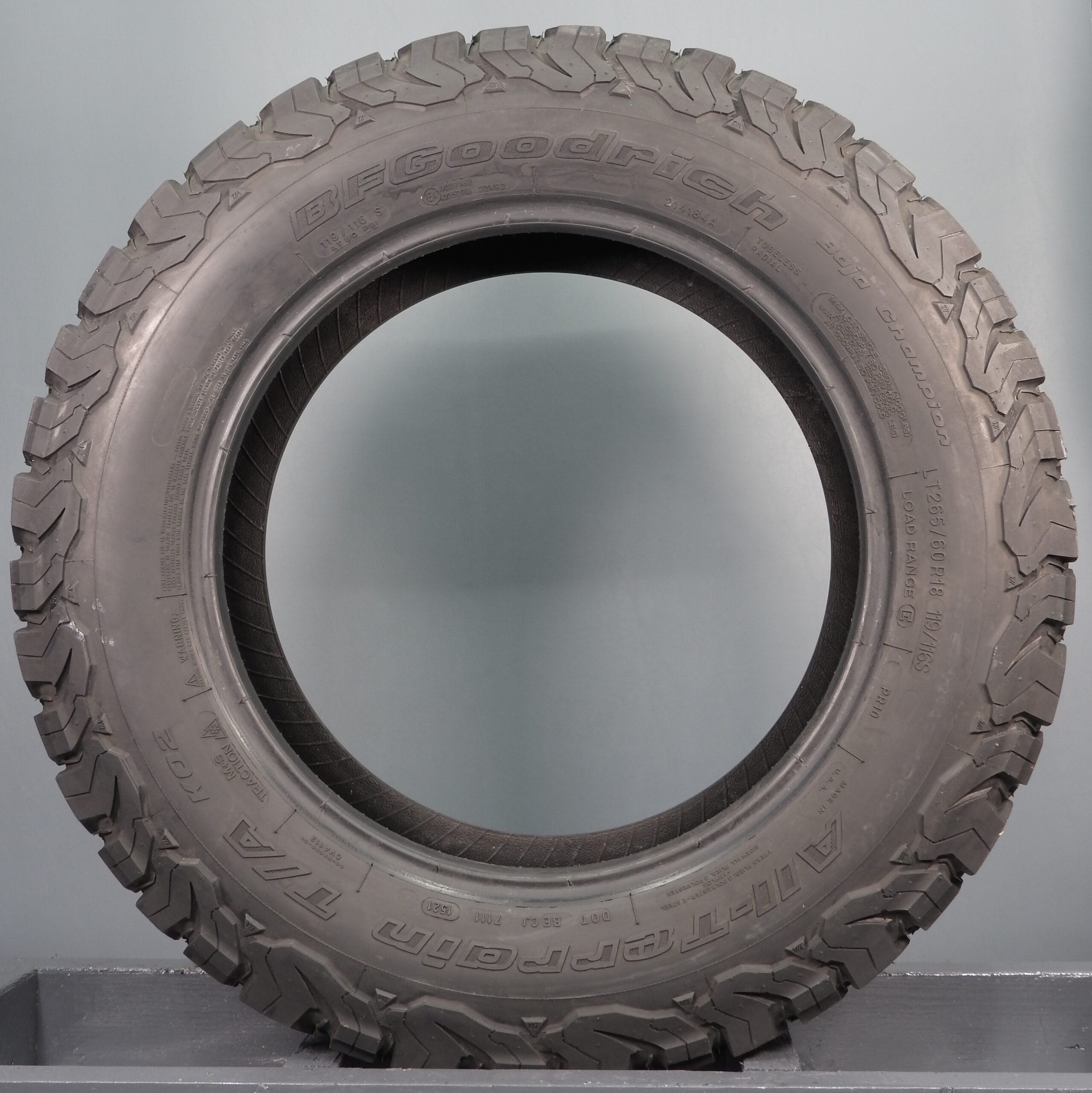265/60/R18 X2 7MM/8MM+ BF GoodRich All Terrain Premium Quality Part Worn Tyre Fully Pressure Tested - Image 7