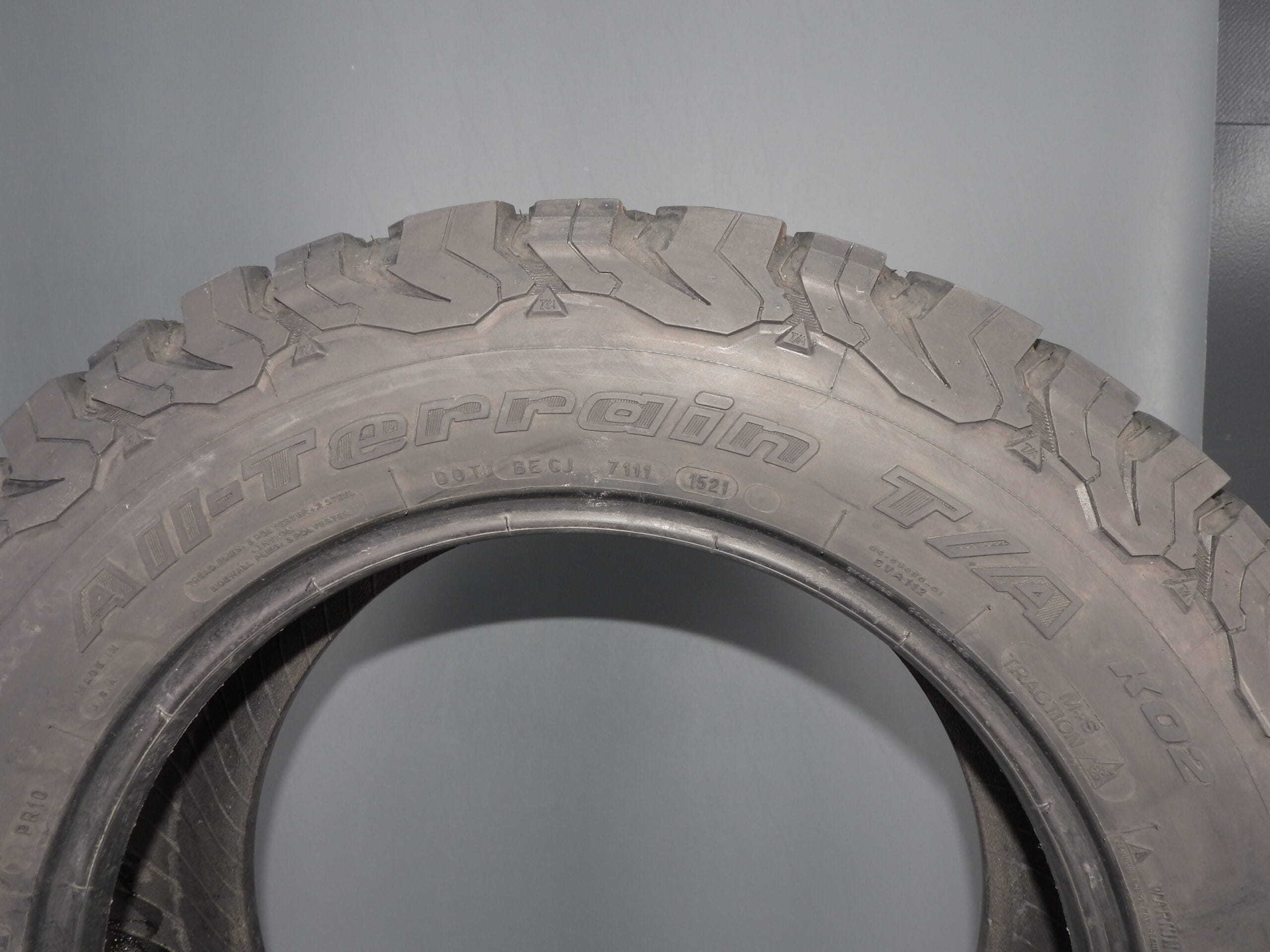 265/60/R18 X2 7MM/8MM+ BF GoodRich All Terrain Premium Quality Part Worn Tyre Fully Pressure Tested - Image 13