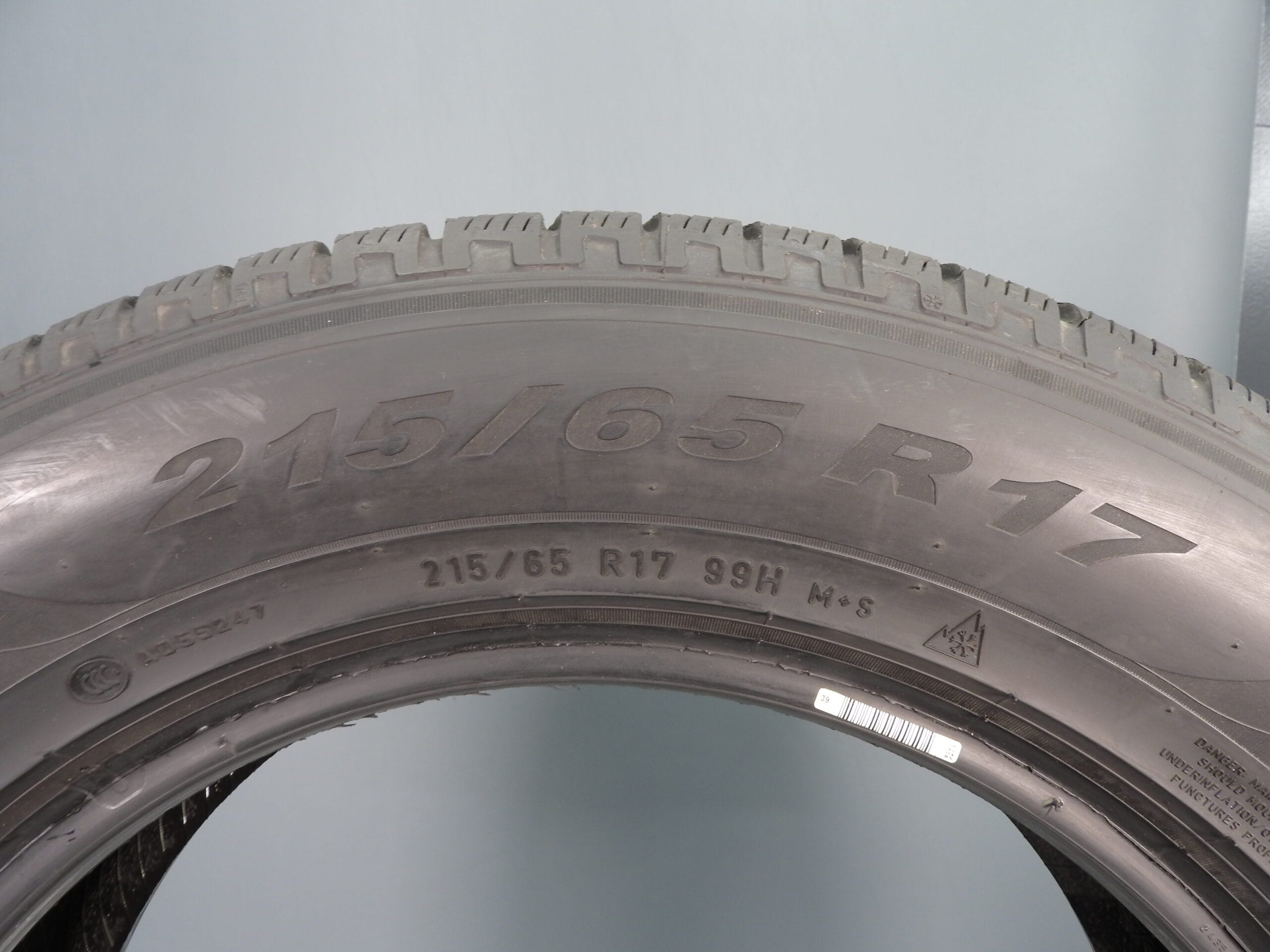 215/65/R17 X2 5MM/6MM+ Pirelli Scorpion Winter Premium Quality Part Worn Tyre Fully Pressure Tested - Image 12