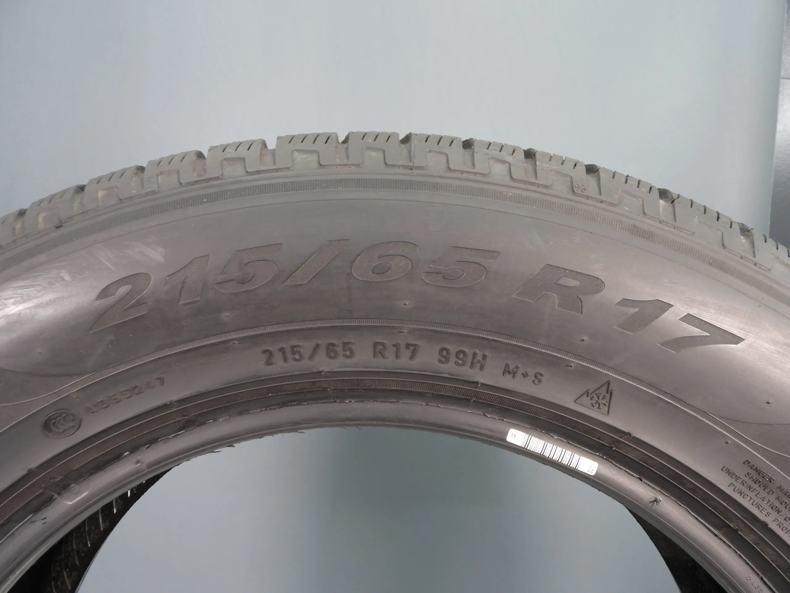215/65/R17 X2 5MM/6MM+ Pirelli Scorpion Winter Premium Quality Part Worn Tyre Fully Pressure Tested - Image 12