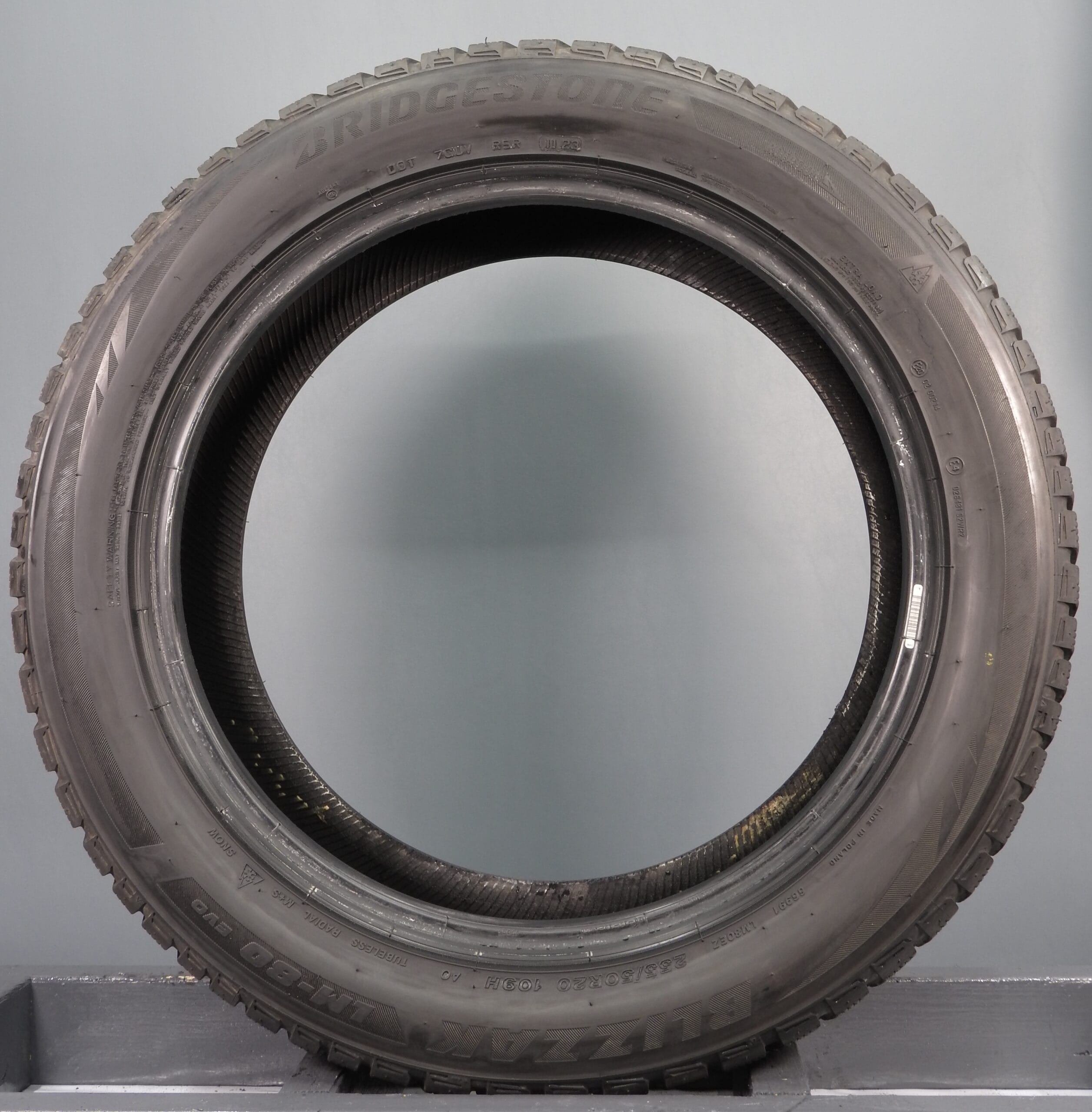255/50/R20 X2 7MM+ Bridgestone Blizzak LM80 Evo Premium Quality Part Worn Tyre Fully Pressure Tested - Image 9