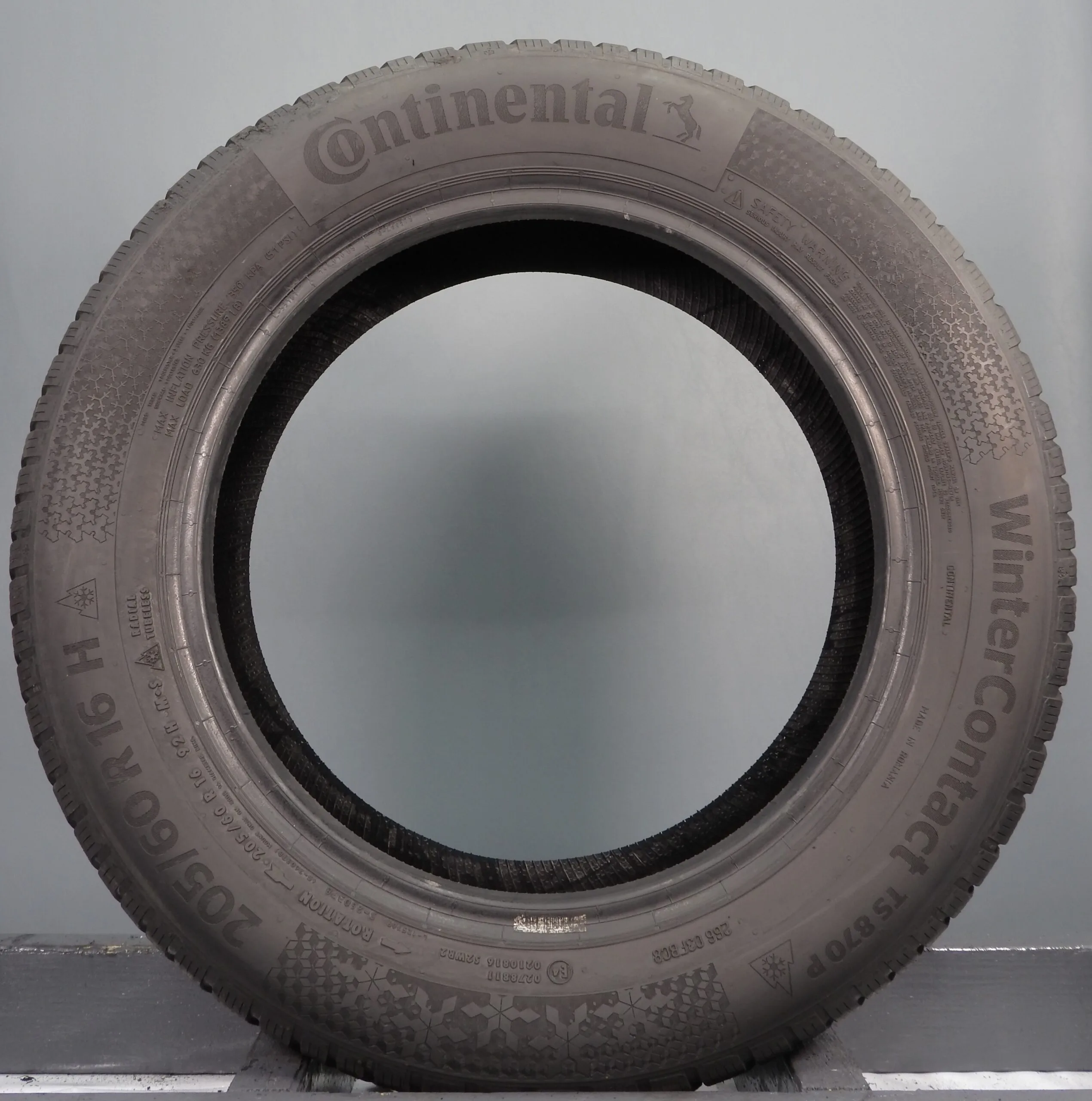 205/60/R16 X2 7MM Continental Winter Contact Premium Quality Part Worn Tyre Fully Pressure Tested - Image 6